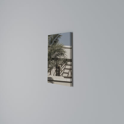 PALM SHADOW DANCE Κατακόρυφος Πίνακας σε Καμβά