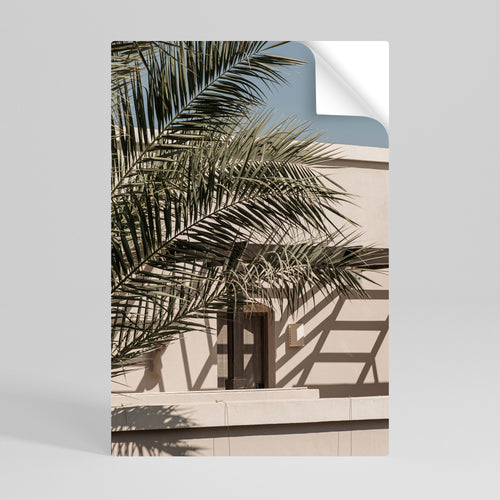 PALM SHADOW DANCE Αυτοκόλλητη Αφίσα κάθετη