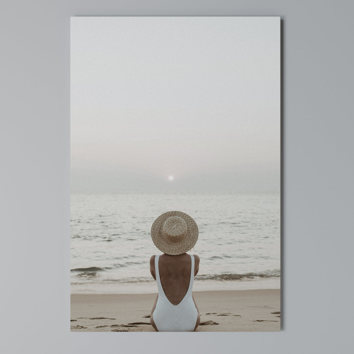 SAND AND SOLITUDE Κατακόρυφος Πίνακας σε Καμβά