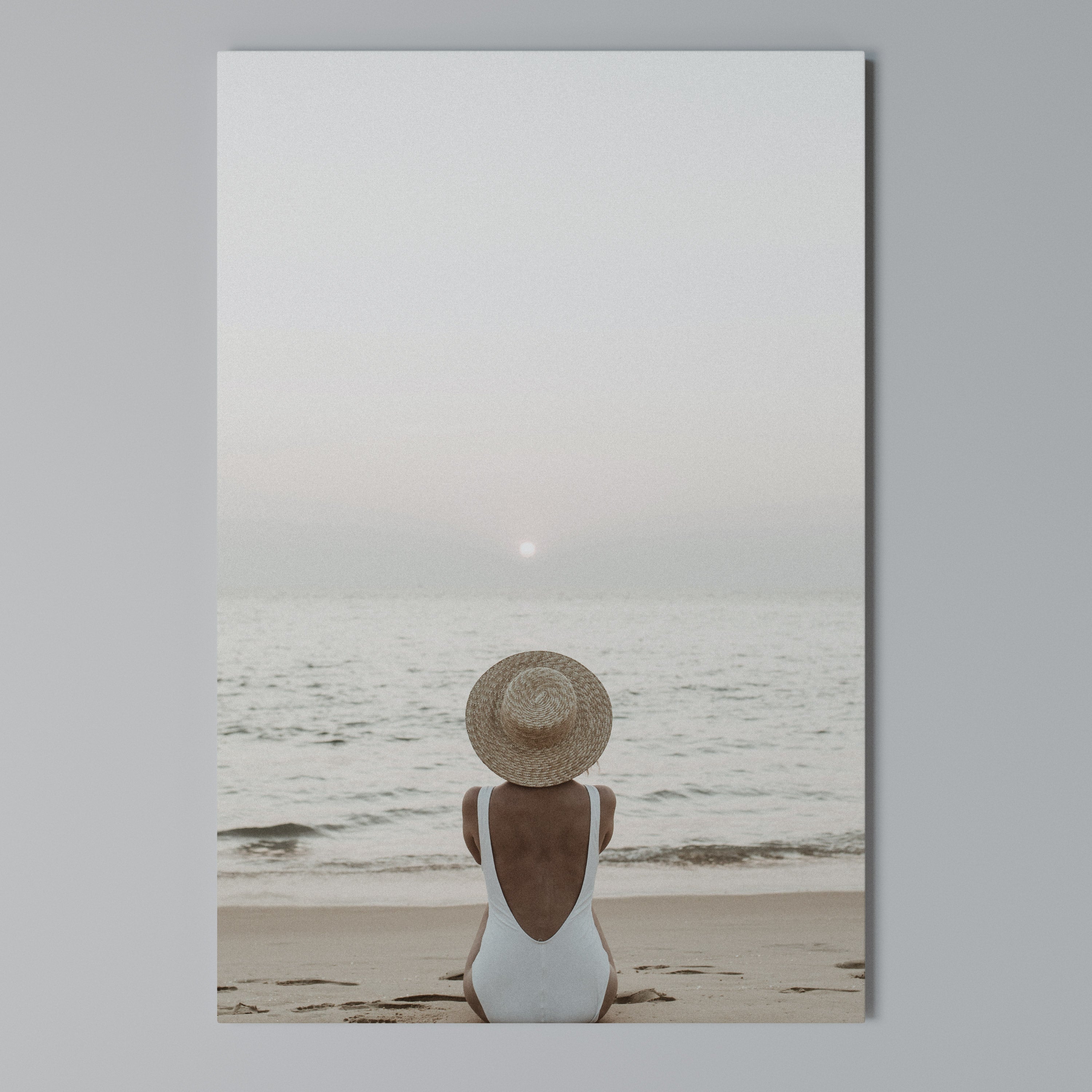 SAND AND SOLITUDE Κατακόρυφος Πίνακας σε Καμβά