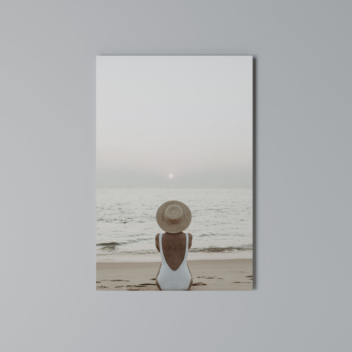 SAND AND SOLITUDE Κατακόρυφος Πίνακας σε Καμβά