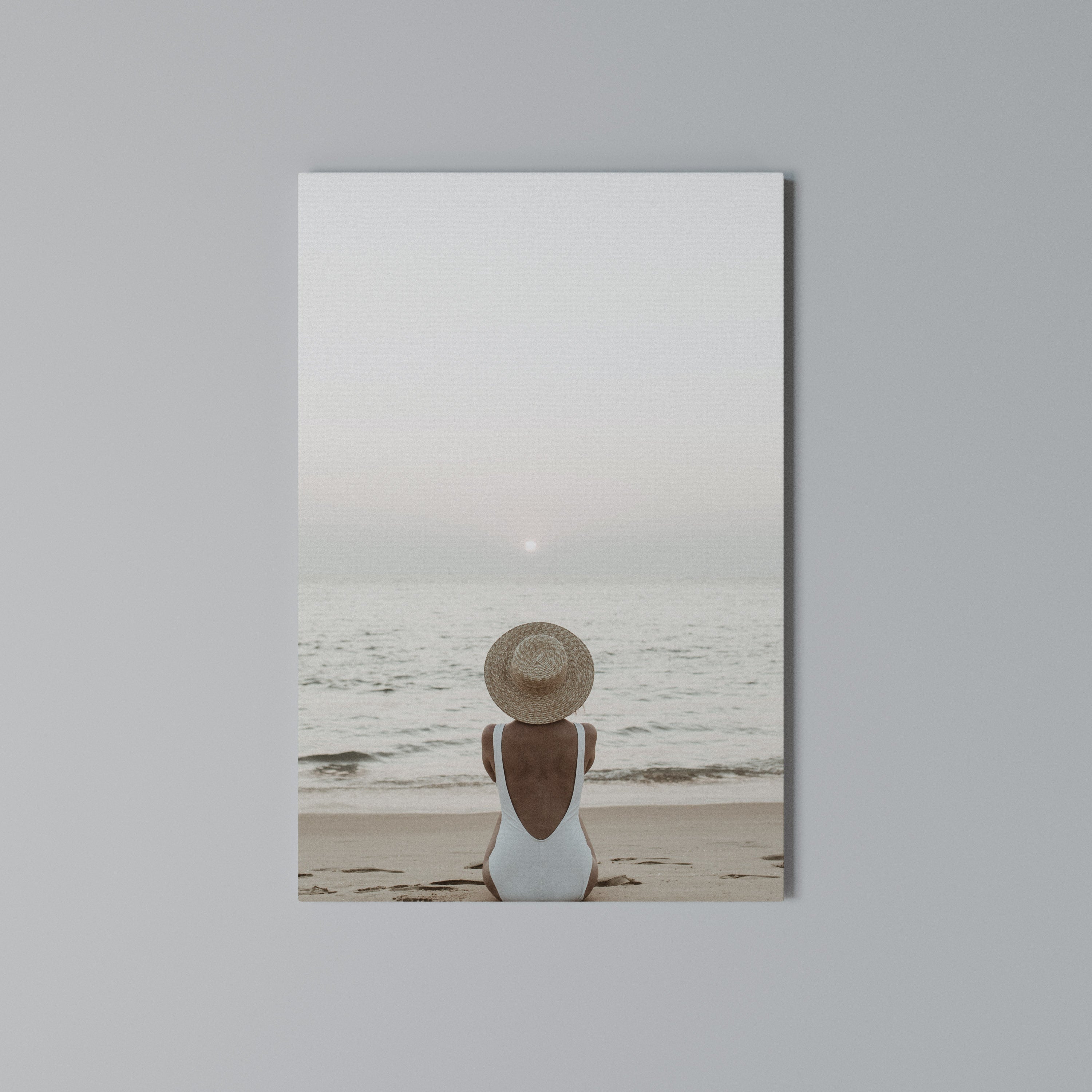 SAND AND SOLITUDE Κατακόρυφος Πίνακας σε Καμβά