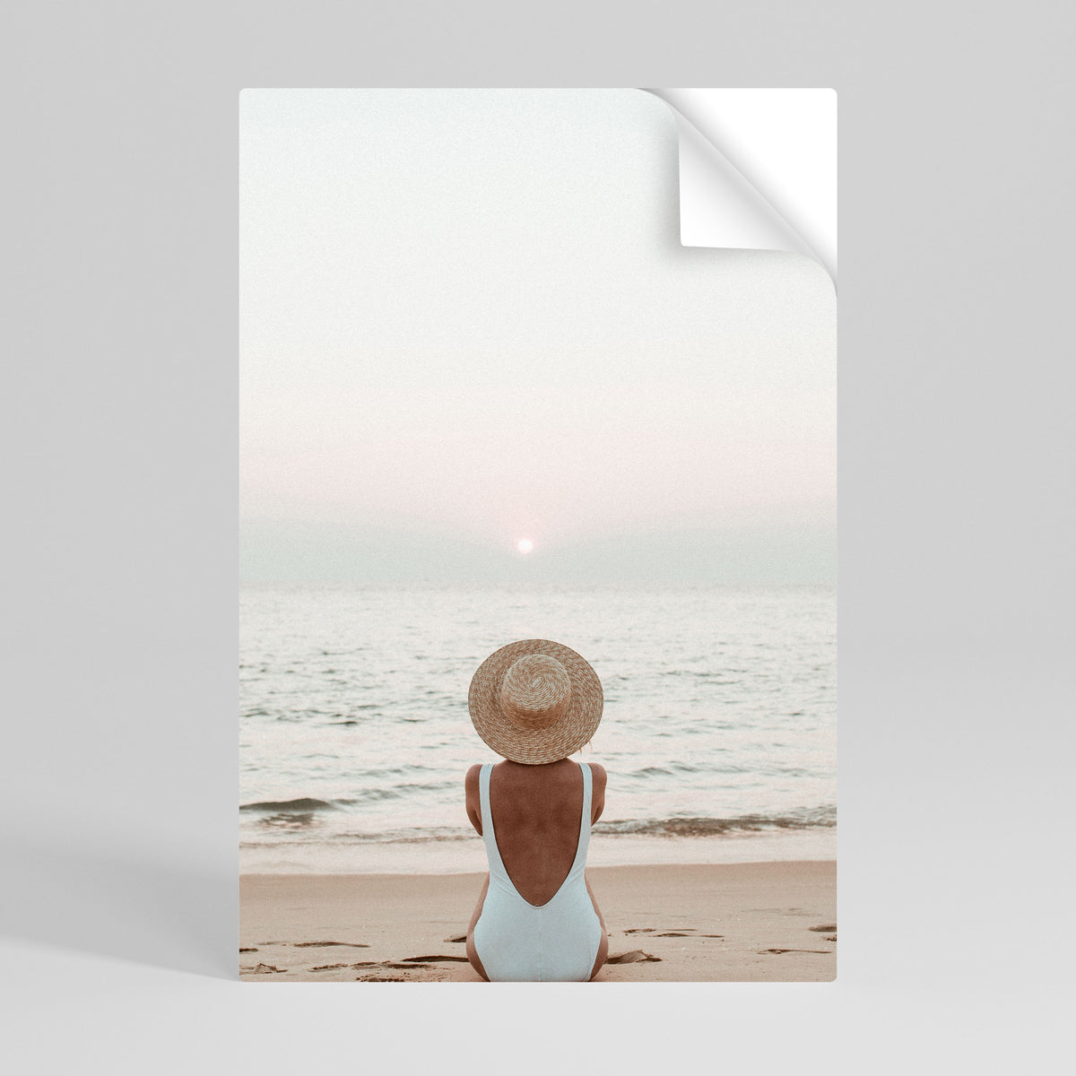 SAND AND SOLITUDE Αυτοκόλλητη Αφίσα κάθετη