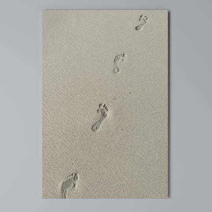 BEACH BOUND PATHWAYS Vertical Canvas Print