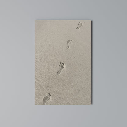 BEACH BOUND PATHWAYS Vertical Canvas Print