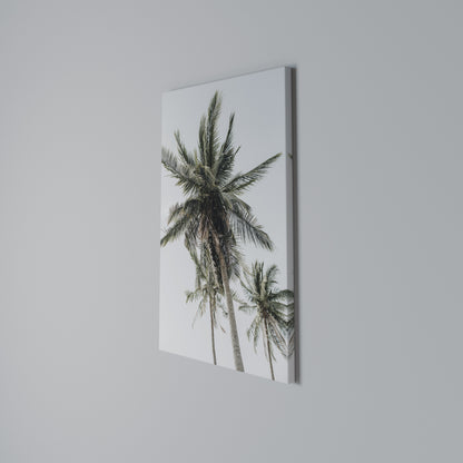 PALM PARADISE SIGHT Κατακόρυφος Πίνακας σε Καμβά
