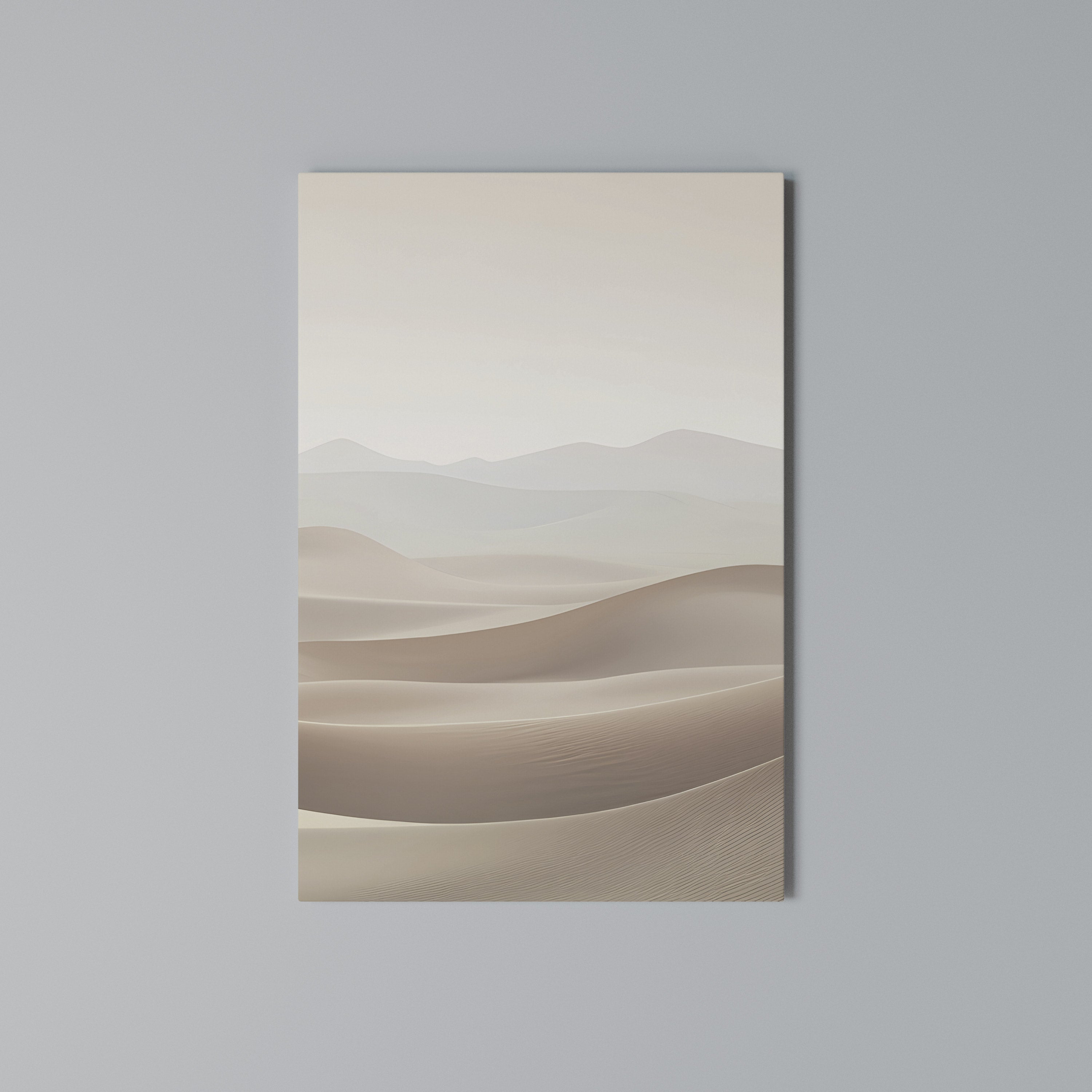 SUBTLE SANDS Κατακόρυφος Πίνακας σε Καμβά