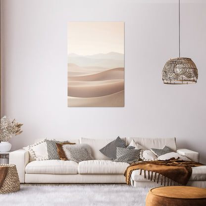 SUBTLE SANDS Κατακόρυφος Πίνακας σε Καμβά