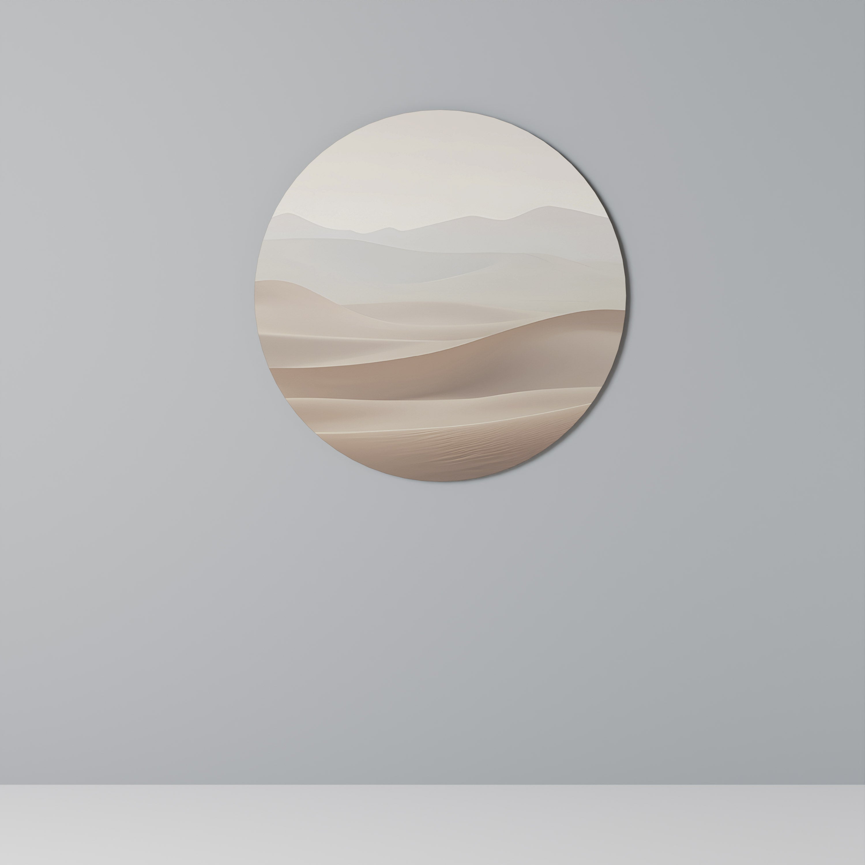 Στρογγυλή Τέχνη Τοίχου SUBTLE SANDS