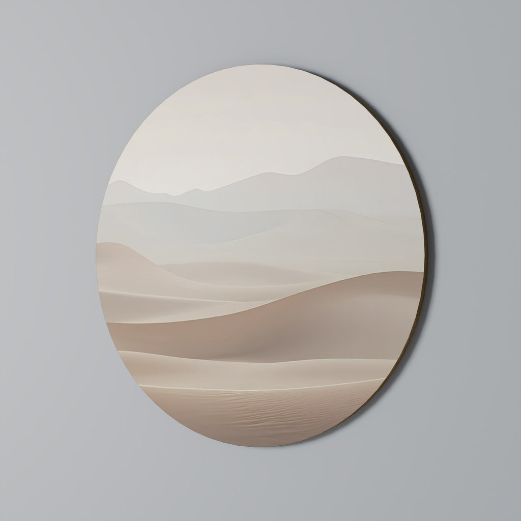 Στρογγυλή Τέχνη Τοίχου SUBTLE SANDS