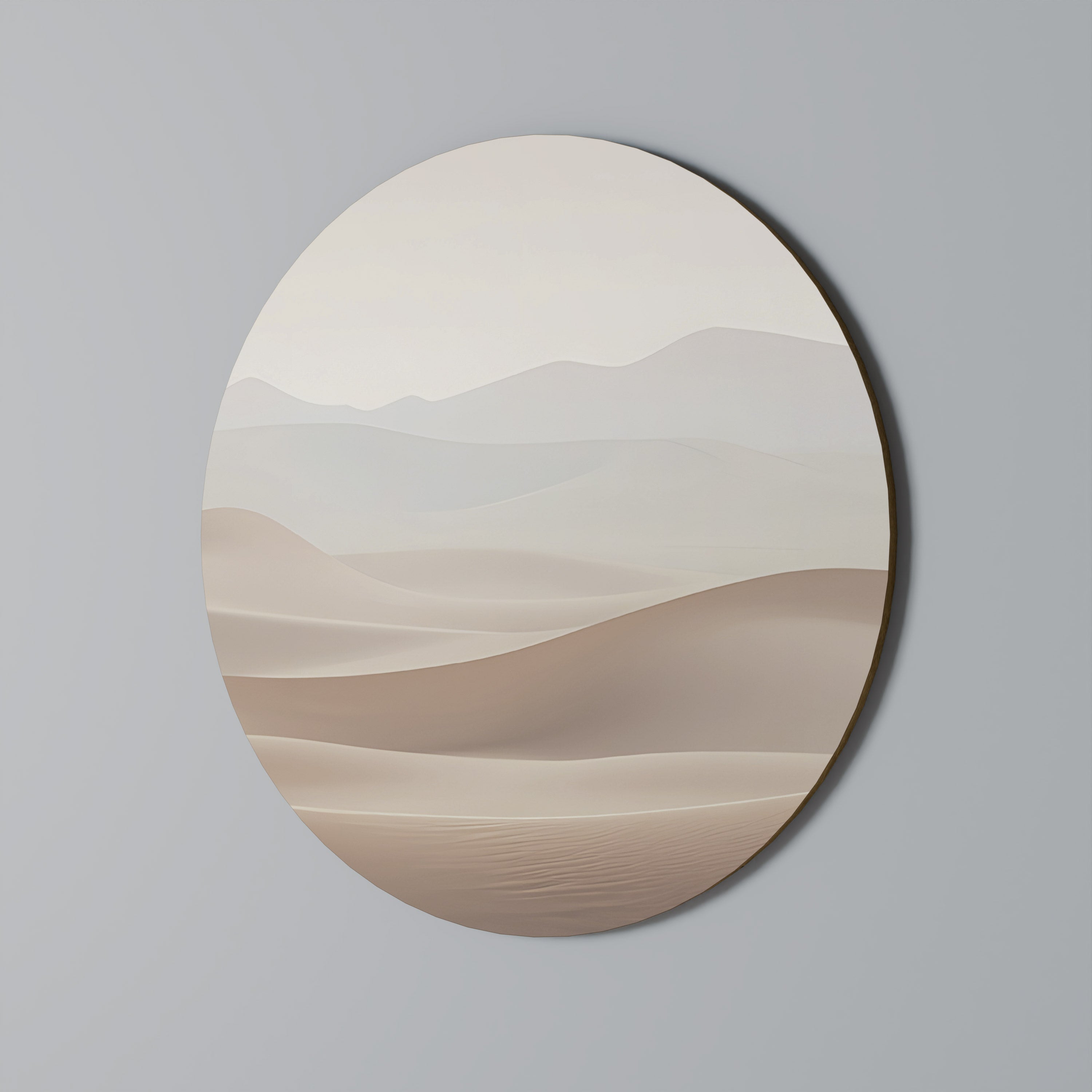 Στρογγυλή Τέχνη Τοίχου SUBTLE SANDS