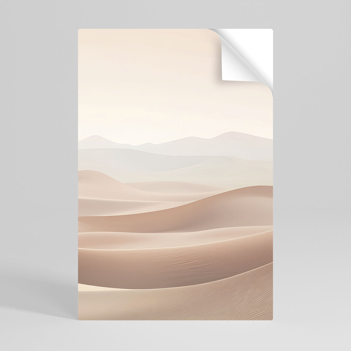 SUBTLE SANDS Αυτοκόλλητη Αφίσα κάθετη