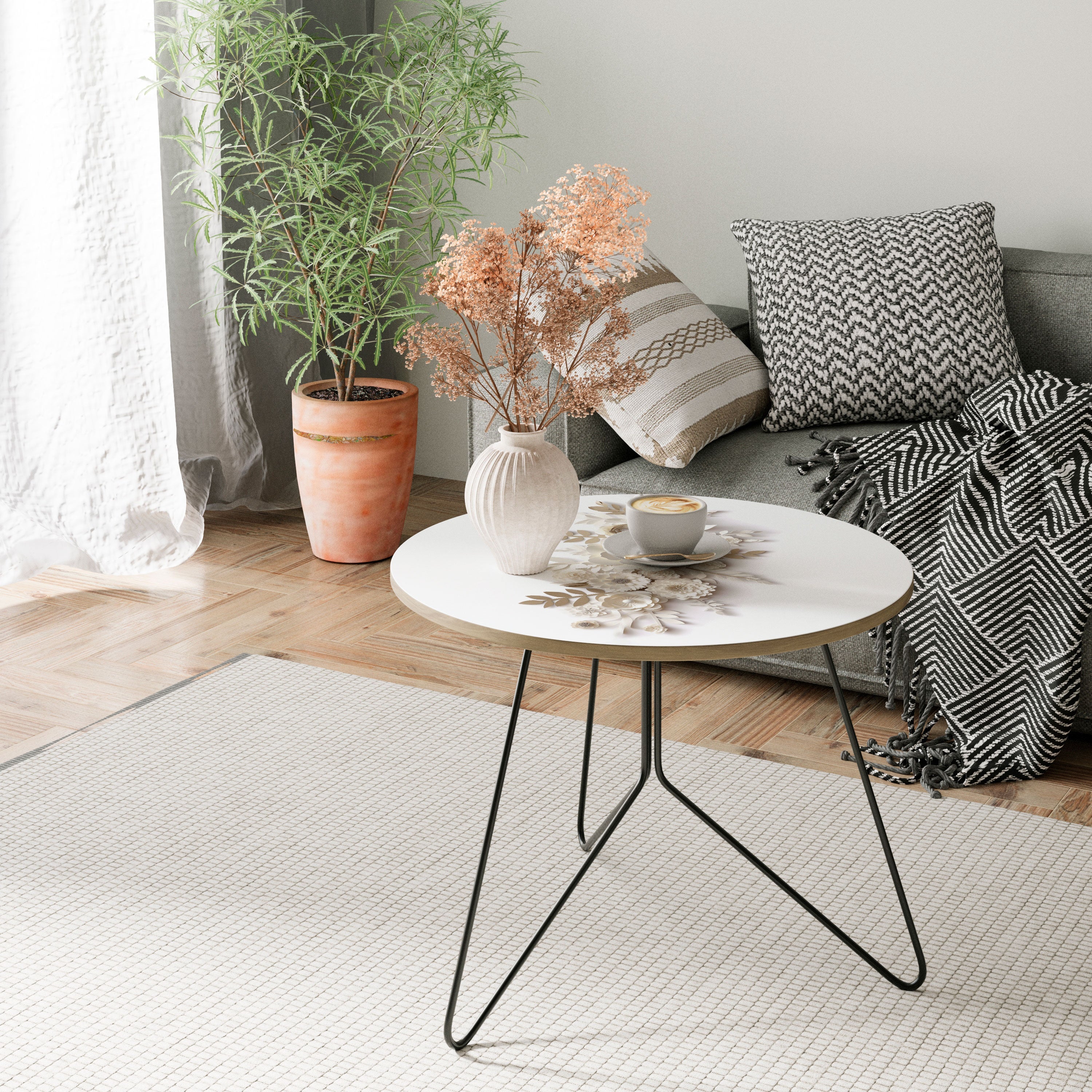 BLUSHING BOUQUET Coffee Table 69