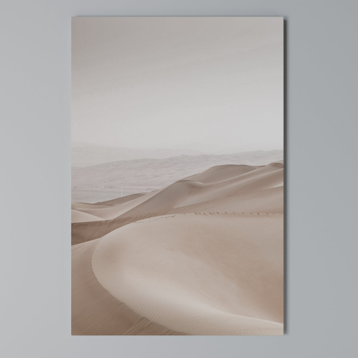 TRANQUIL TIDES Vertical Canvas Print