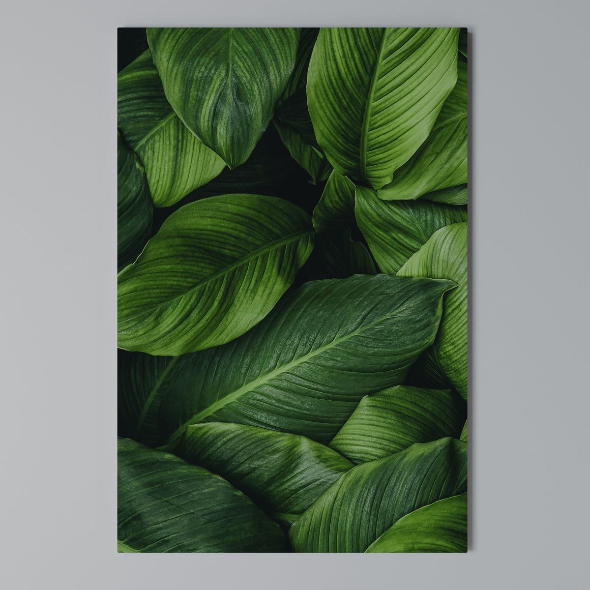 VIBRANT LEAFY EMBRACE Κατακόρυφος Πίνακας σε Καμβά