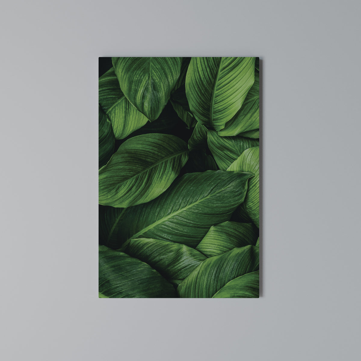 VIBRANT LEAFY EMBRACE Κατακόρυφος Πίνακας σε Καμβά
