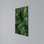 VIBRANT LEAFY EMBRACE Vertical Canvas Print