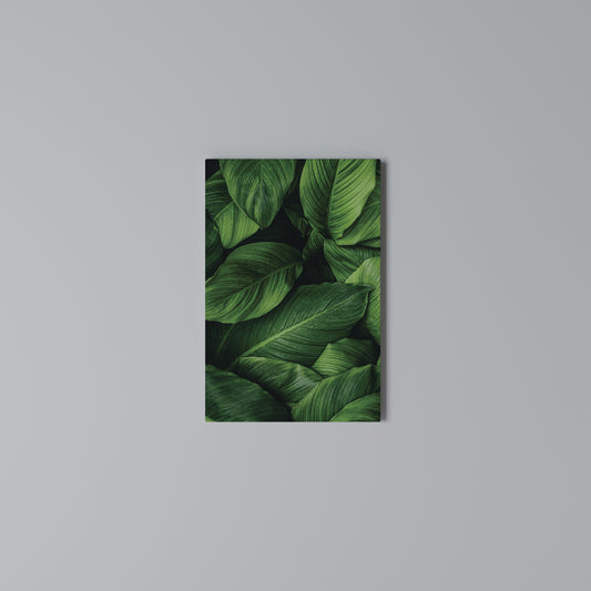 VIBRANT LEAFY EMBRACE Κατακόρυφος Πίνακας σε Καμβά