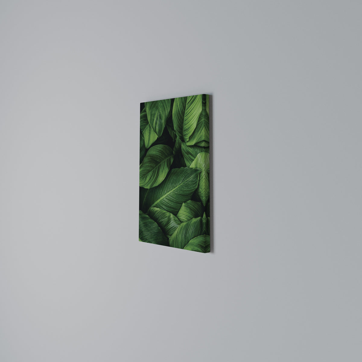 VIBRANT LEAFY EMBRACE Κατακόρυφος Πίνακας σε Καμβά