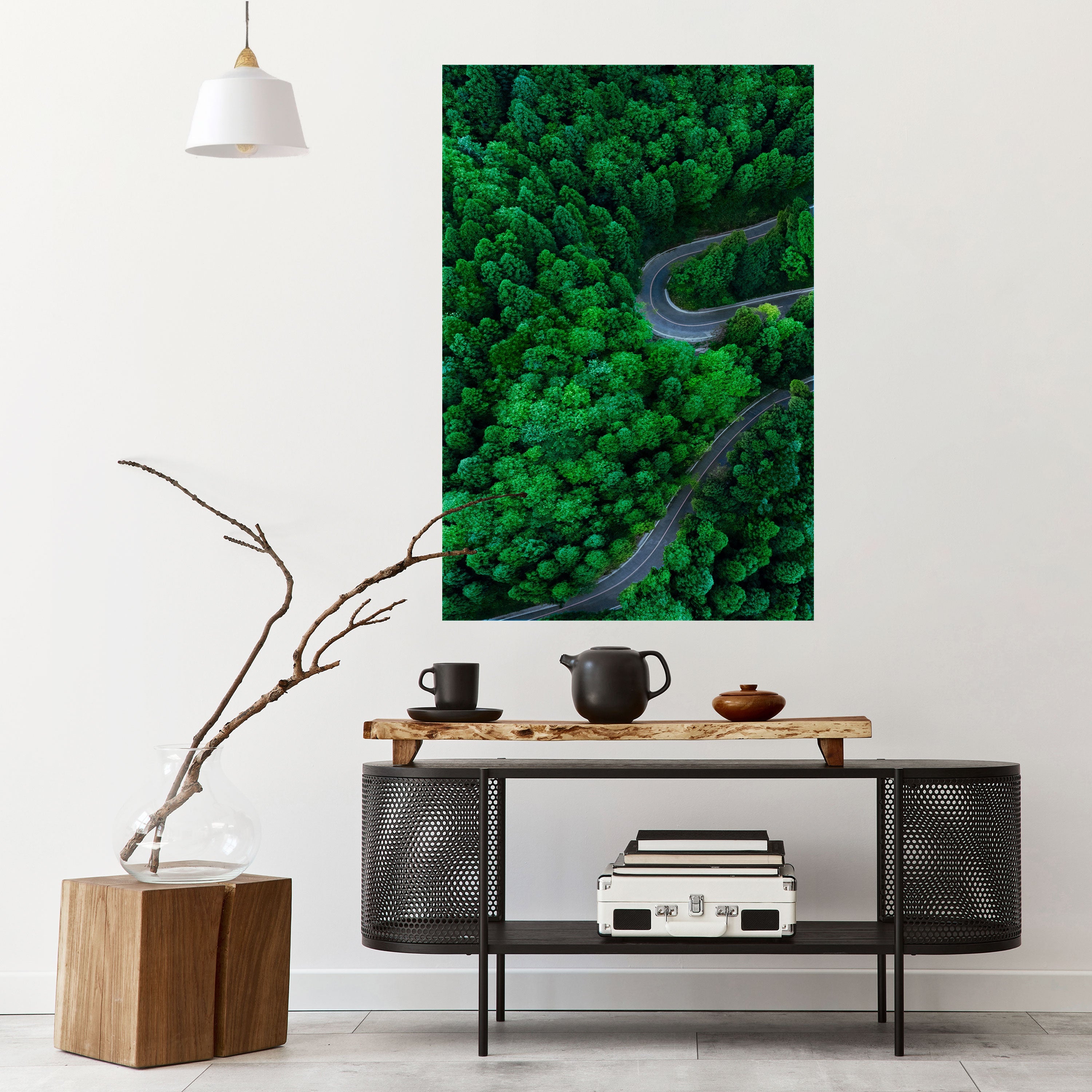 ENCHANTED FOREST RIDE Peel and Stick Vertical Poster