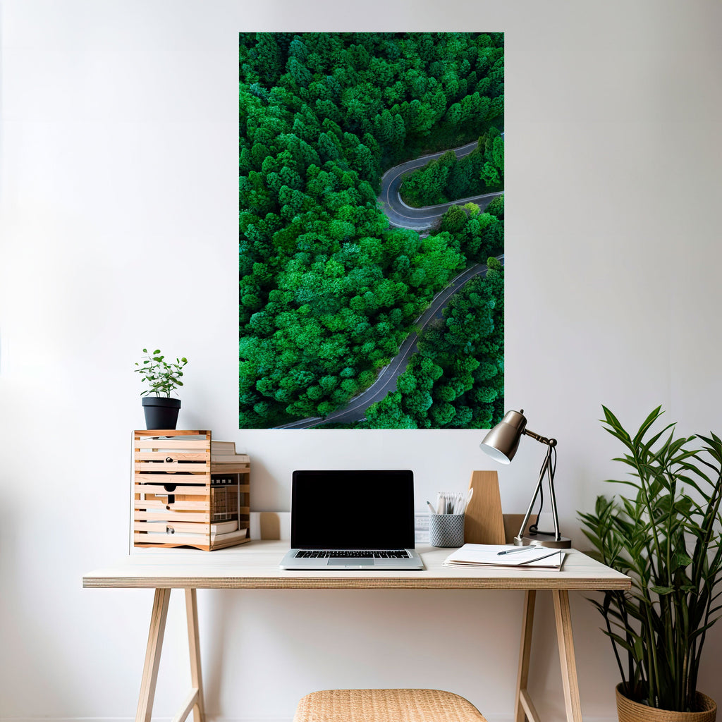 Αφίσα ENCHANTED FOREST RIDE με κόλλα και κολλήματα
