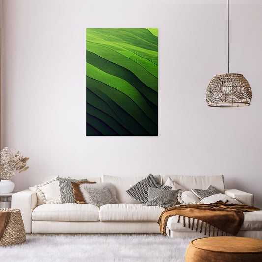 FRESH LANDSCAPE Vertical Canvas Print