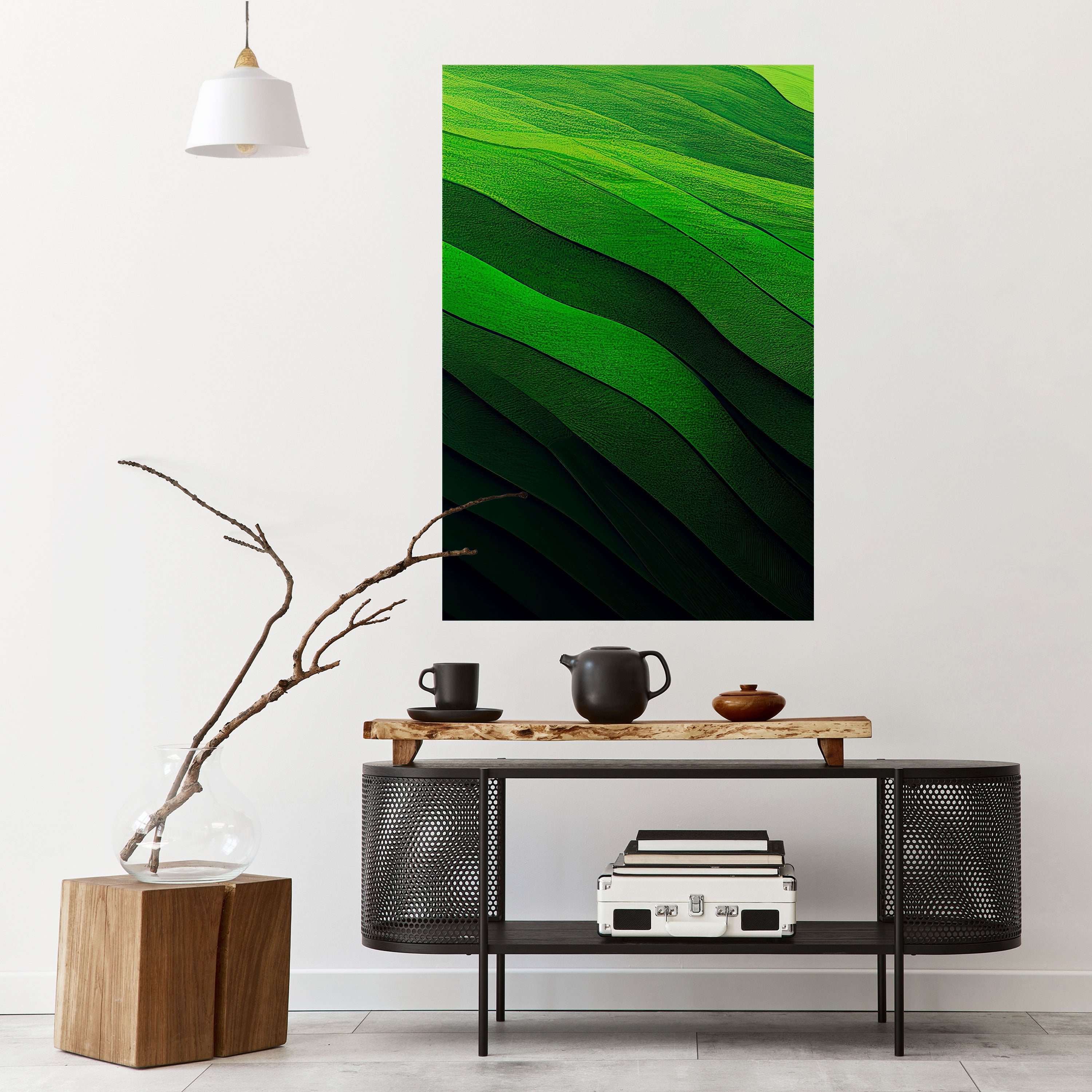 FRESH LANDSCAPE Peel and Stick Vertical Poster