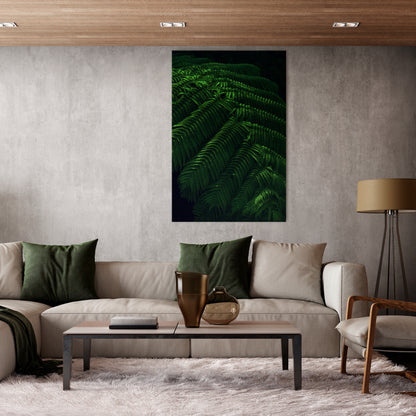 FERN FANTASY Κατακόρυφος Πίνακας σε Καμβά