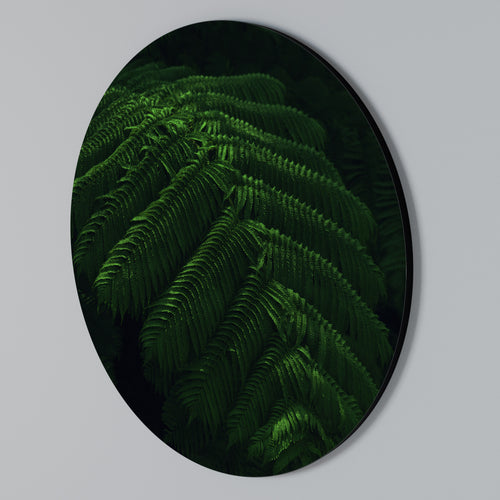 FERN FANTASY Round Wall Art