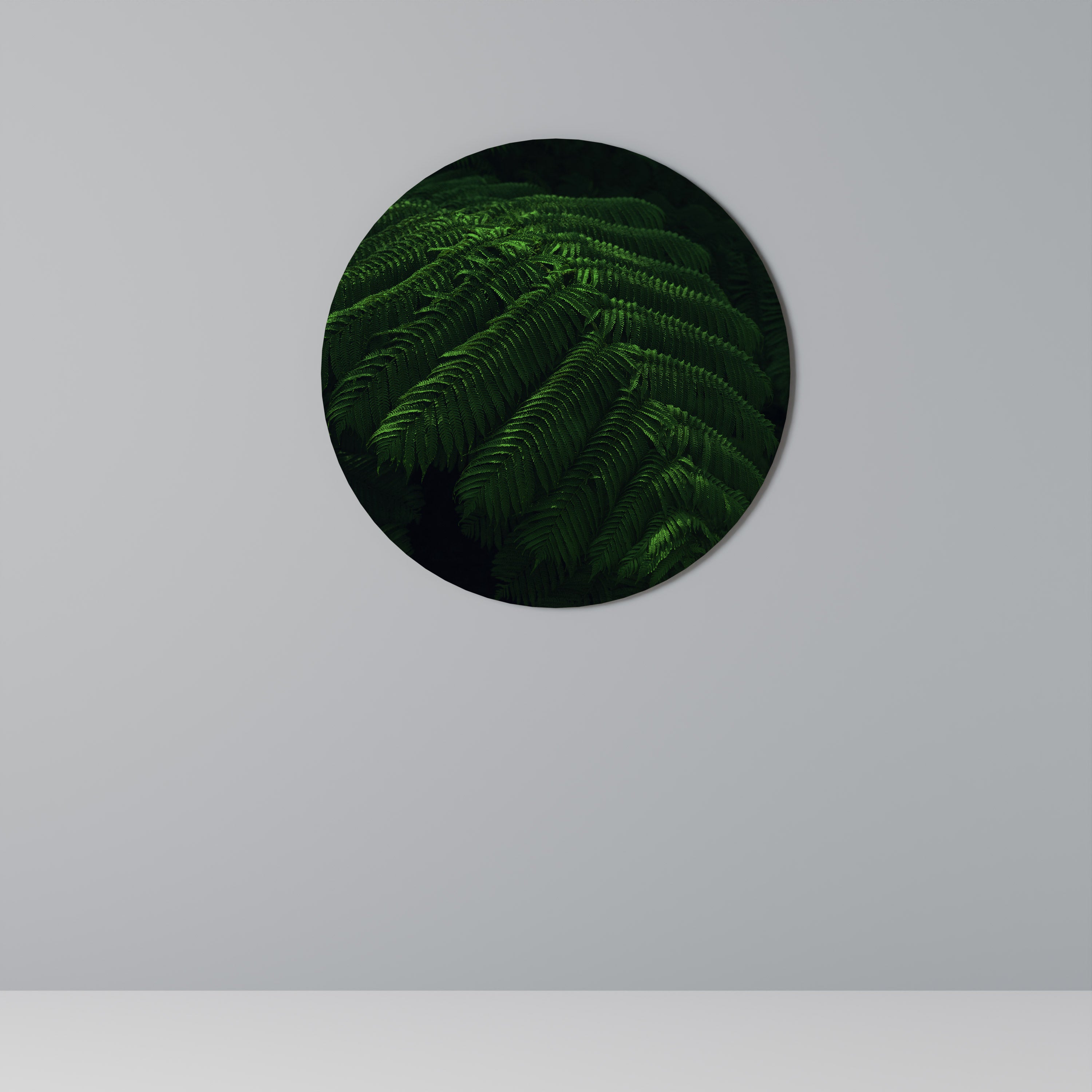 FERN FANTASY Στρογγυλή Τέχνη Τοίχου