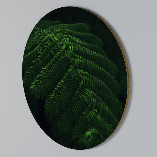 FERN FANTASY Στρογγυλός πίνακας ζωγραφικής