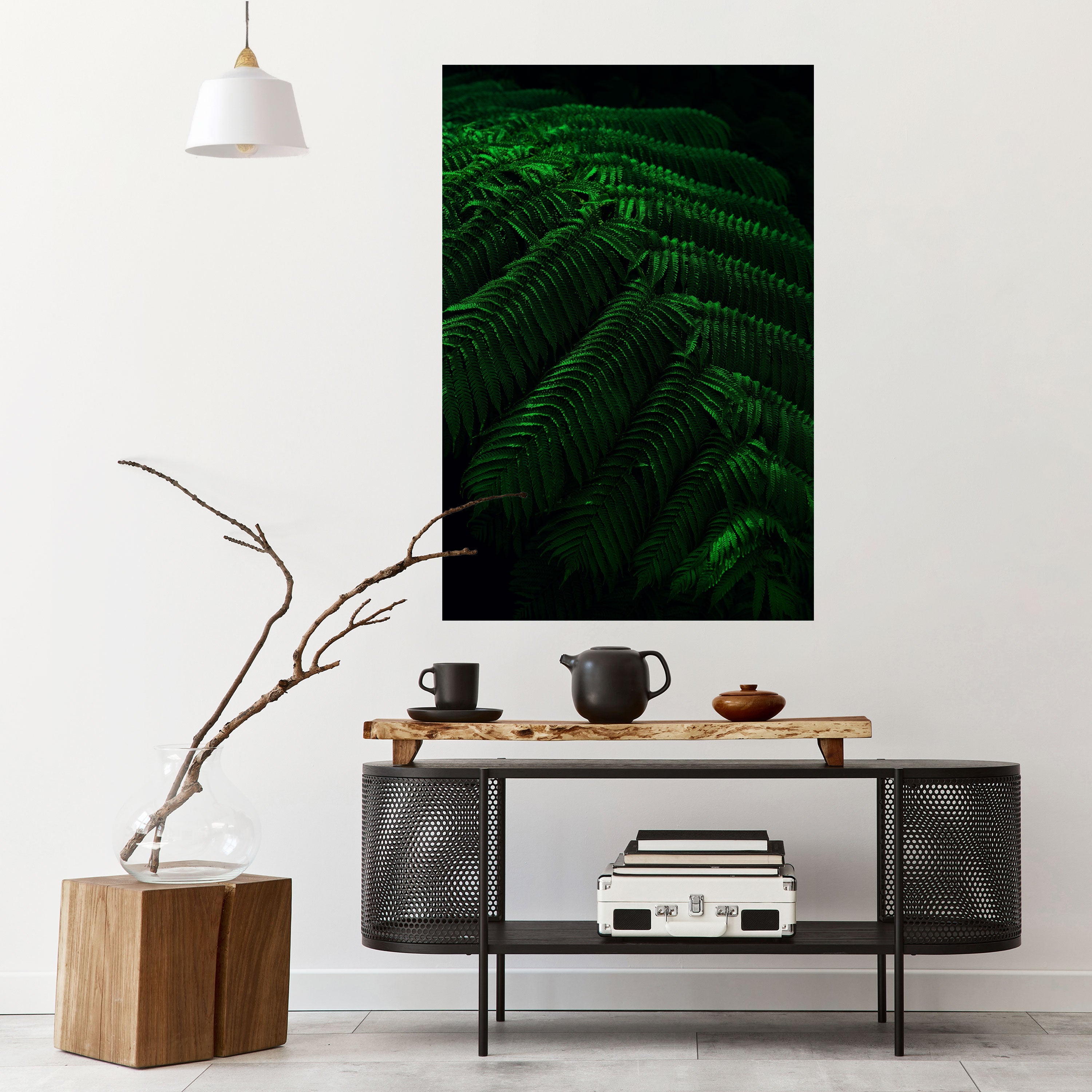 FERN FANTASY Peel and Stick Vertical Poster