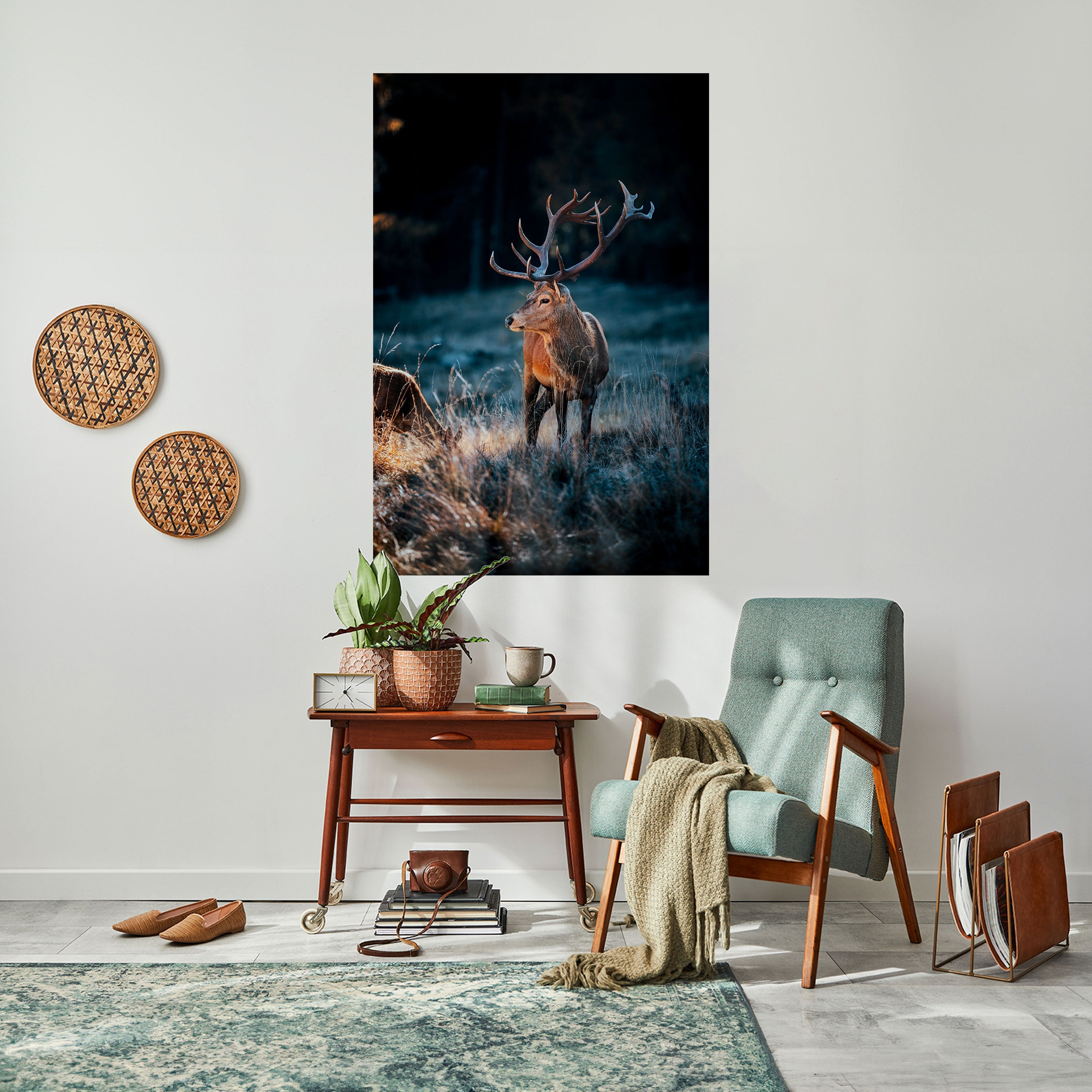 Αφίσα ANTLERED REGALITY με δυνατότητα ξεφλουδίσματος και κολλήματος