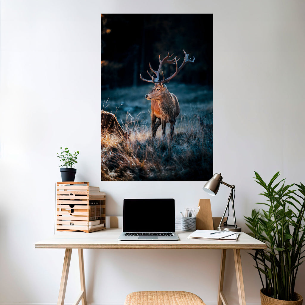 Αφίσα ANTLERED REGALITY με δυνατότητα ξεφλουδίσματος και κολλήματος