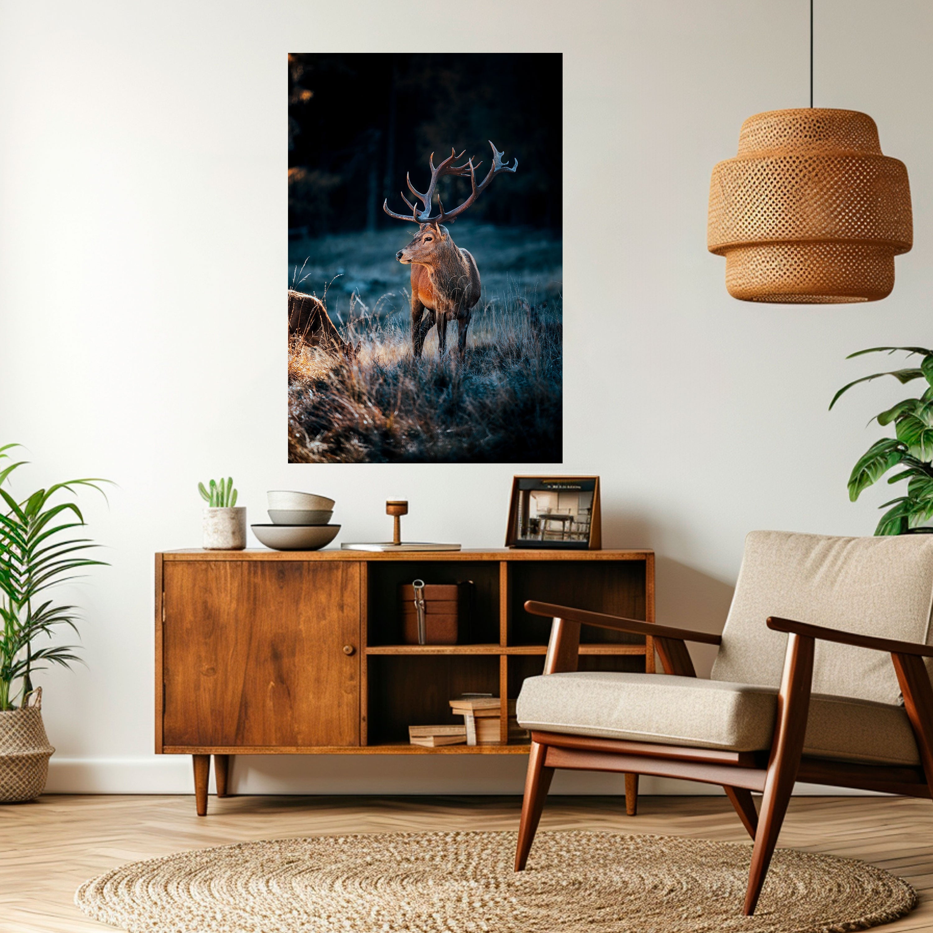 Αφίσα ANTLERED REGALITY με δυνατότητα ξεφλουδίσματος και κολλήματος