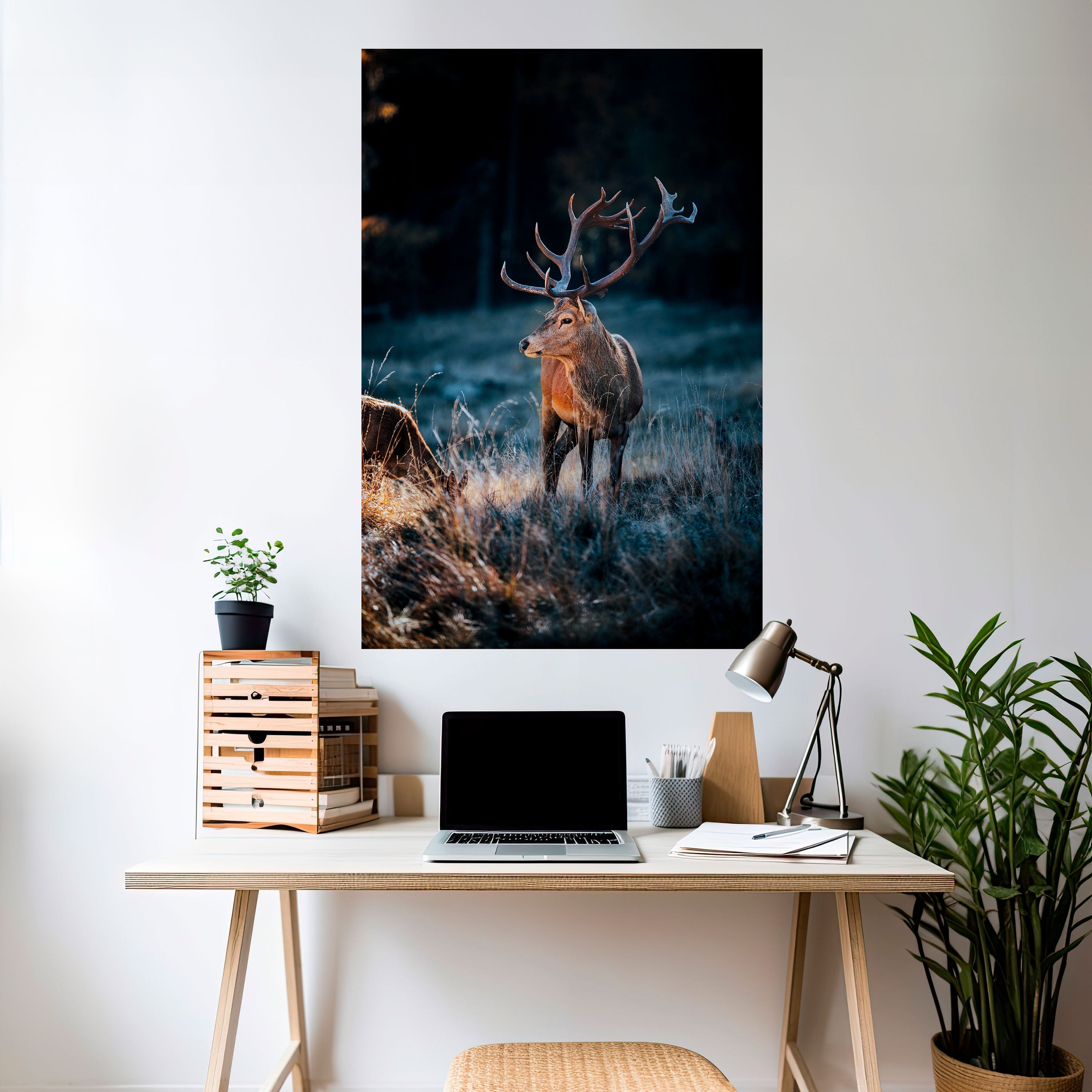 Αφίσα ANTLERED REGALITY με δυνατότητα ξεφλουδίσματος και κολλήματος