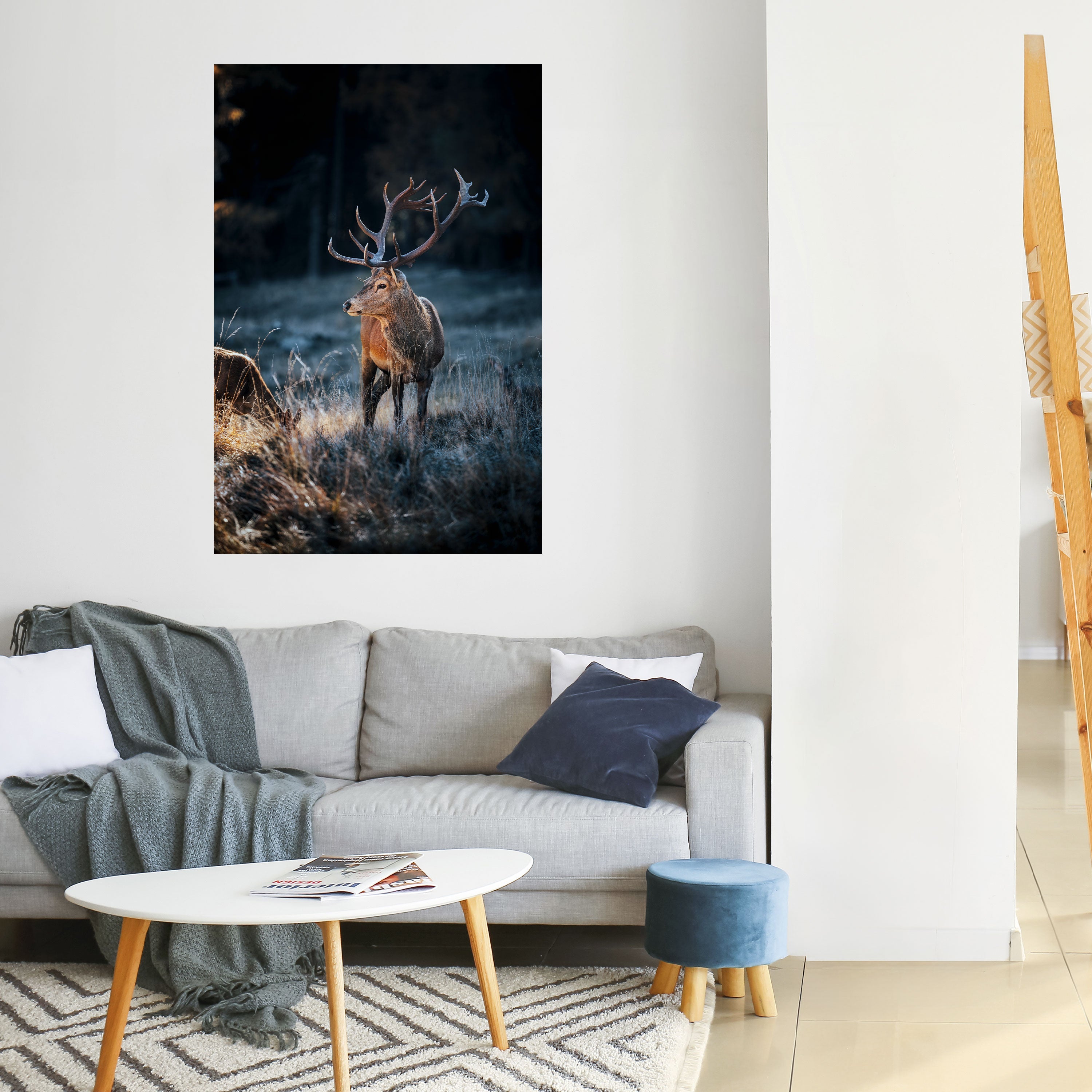 Αφίσα ANTLERED REGALITY με δυνατότητα ξεφλουδίσματος και κολλήματος