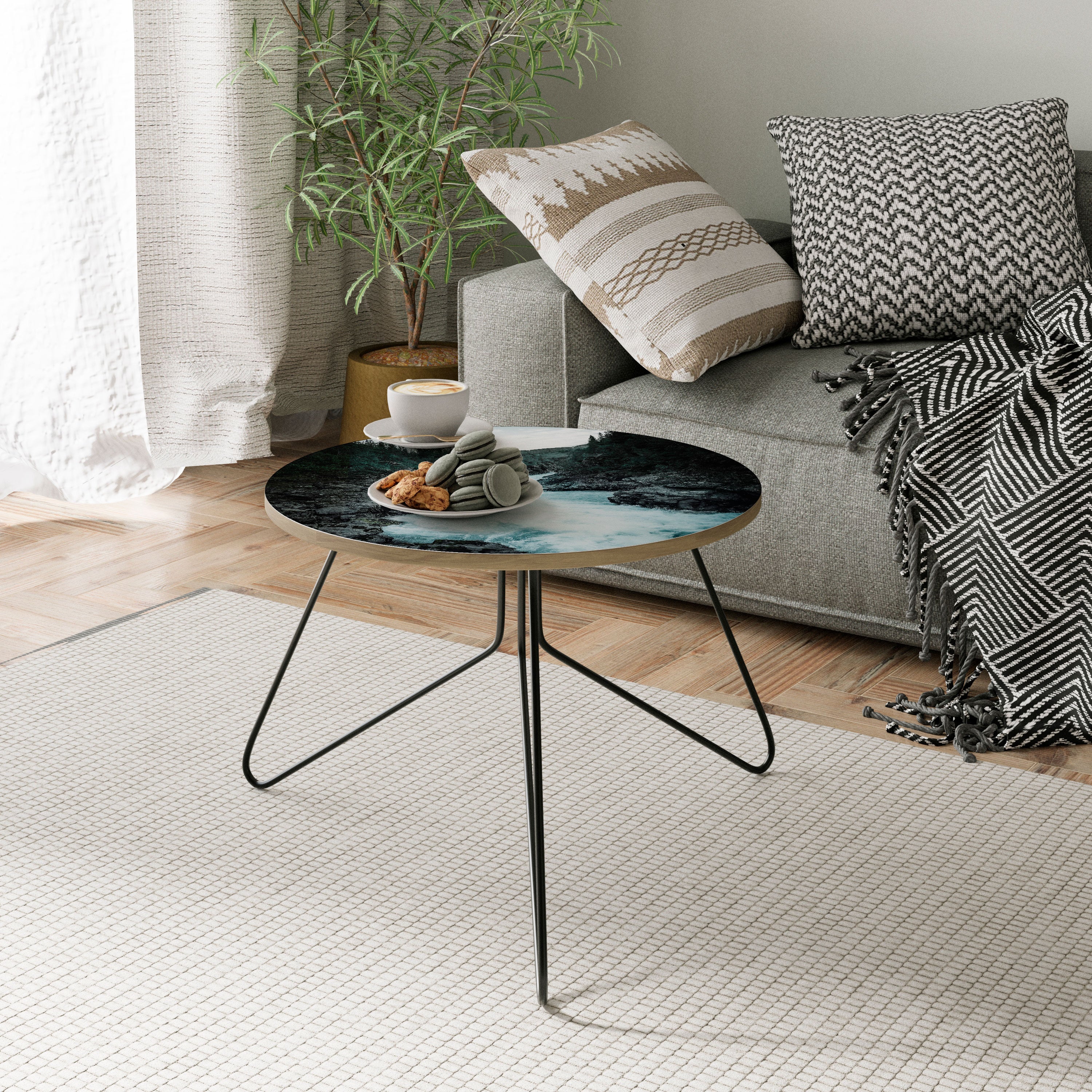 RUSHING REFLECTIONS Coffee Table