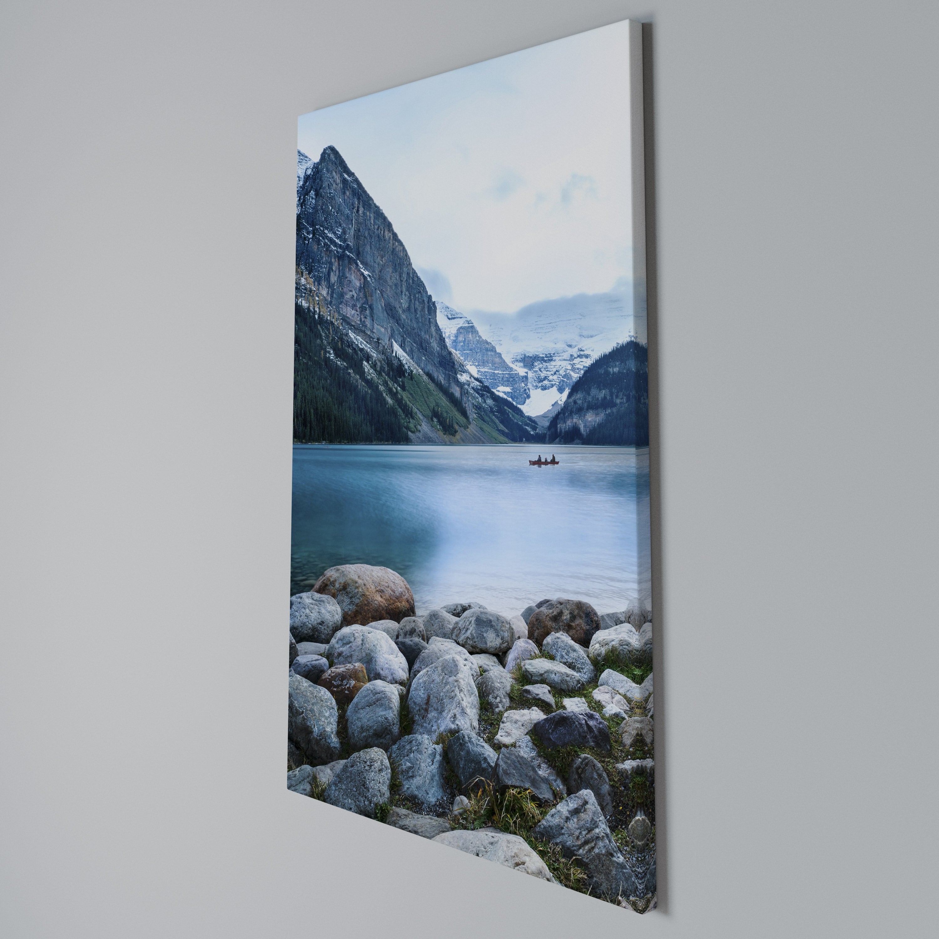 REFLECTIVE WATERS Κατακόρυφος Πίνακας σε Καμβά