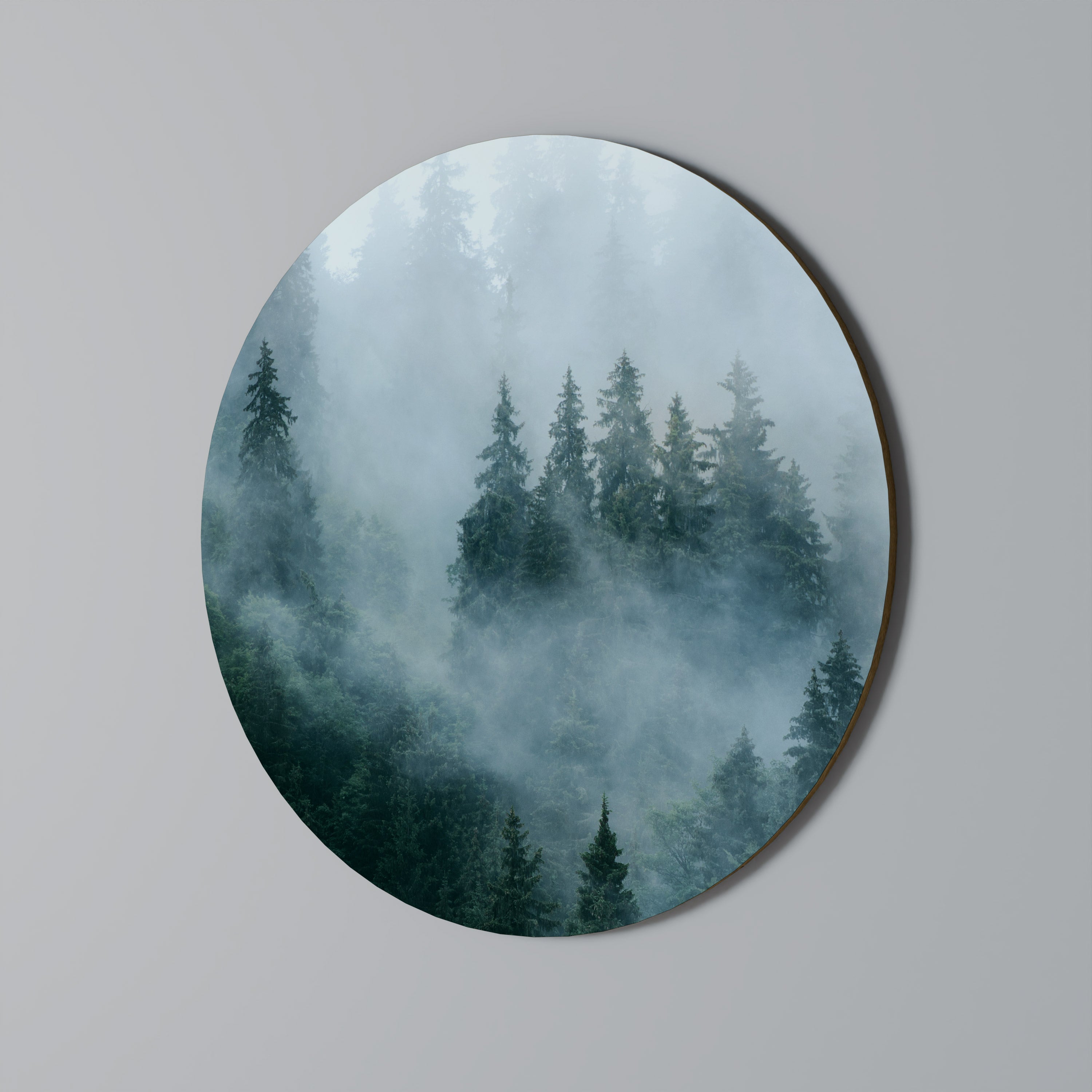 Στρογγυλή Τέχνη Τοίχου VEIL OF MIST