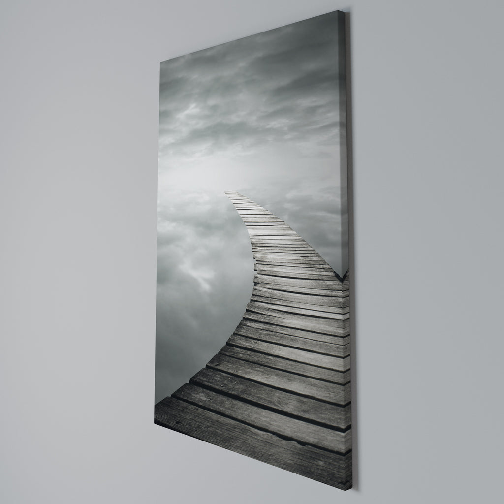 WHISPERING PATHWAYS Κατακόρυφος Πίνακας σε Καμβά