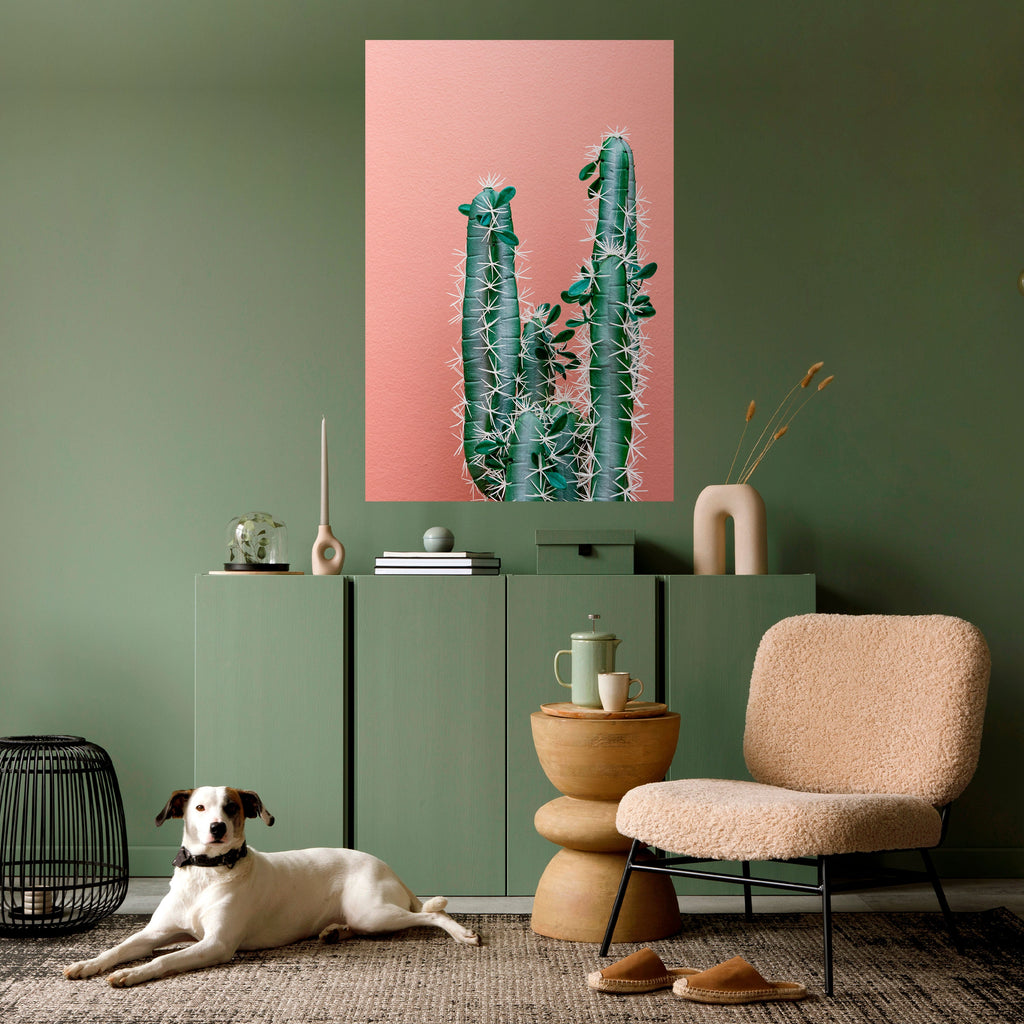 Αφίσα LORD CACTUS με θέμα "Ξεφλουδισμένο και κολλημένο"