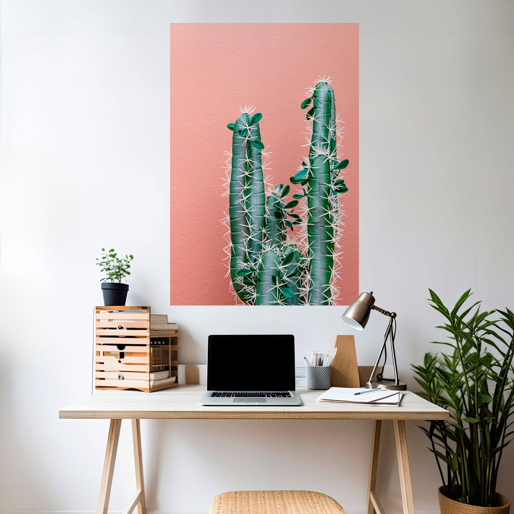 Αφίσα LORD CACTUS με θέμα "Ξεφλουδισμένο και κολλημένο"