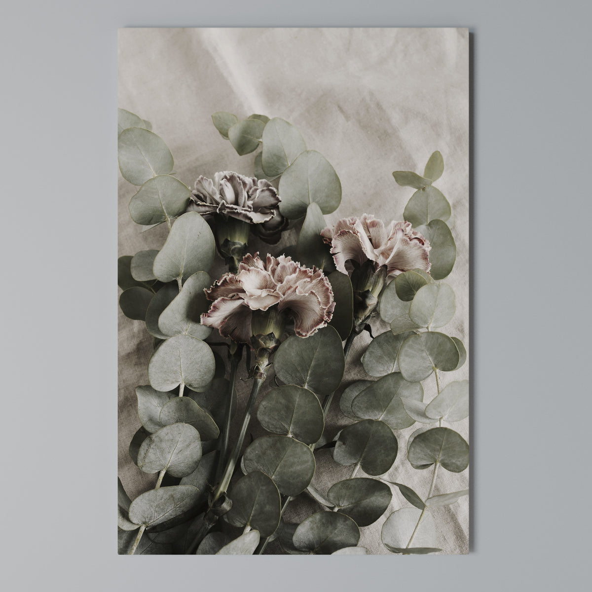 LINEN CLOVES Κατακόρυφος Πίνακας σε Καμβά