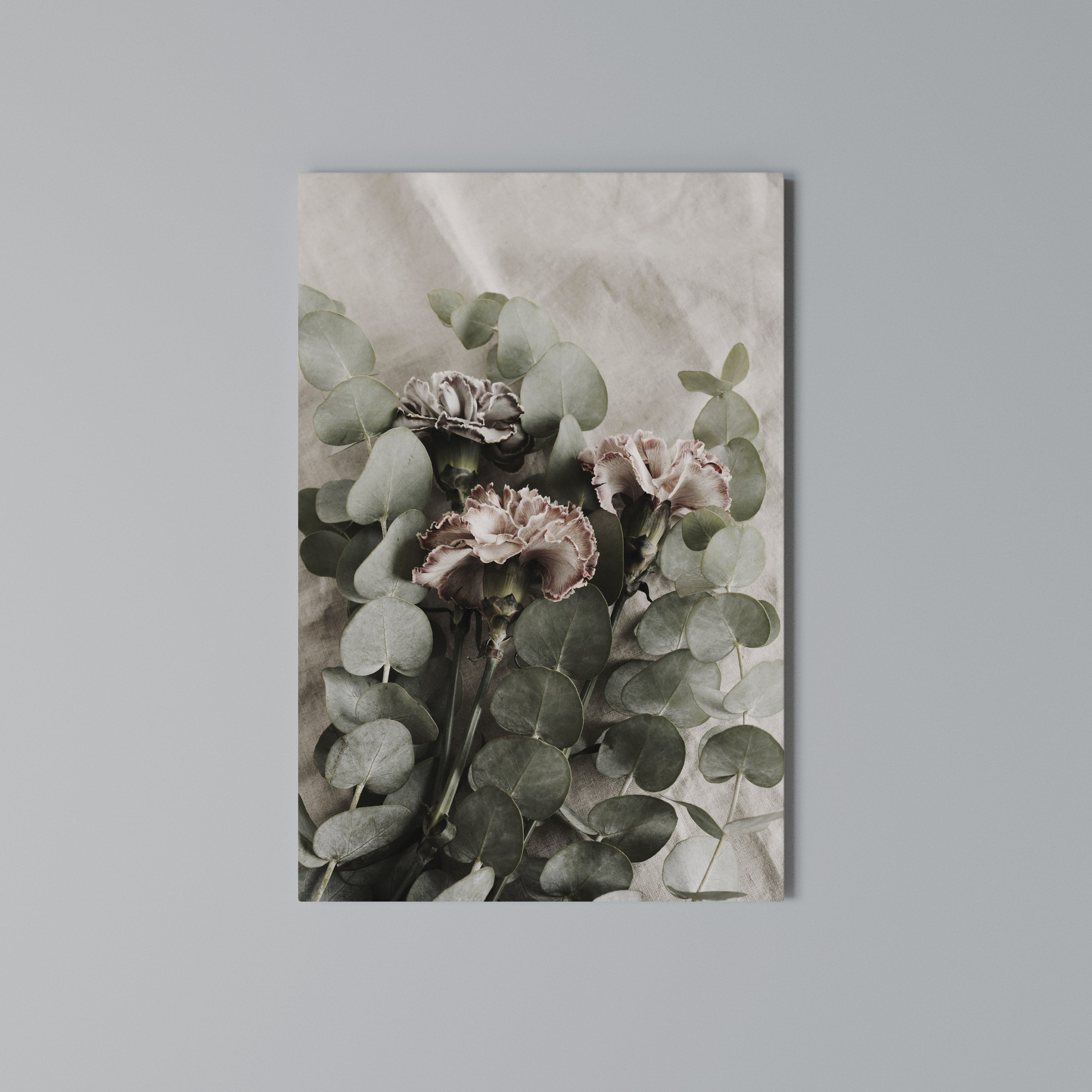 LINEN CLOVES Vertical Canvas Print