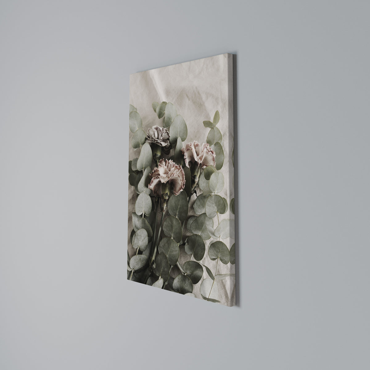 LINEN CLOVES Κατακόρυφος Πίνακας σε Καμβά