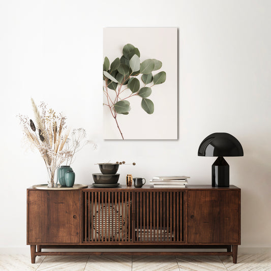 EUCALYPTUS BRANCH Κατακόρυφος Πίνακας σε Καμβά