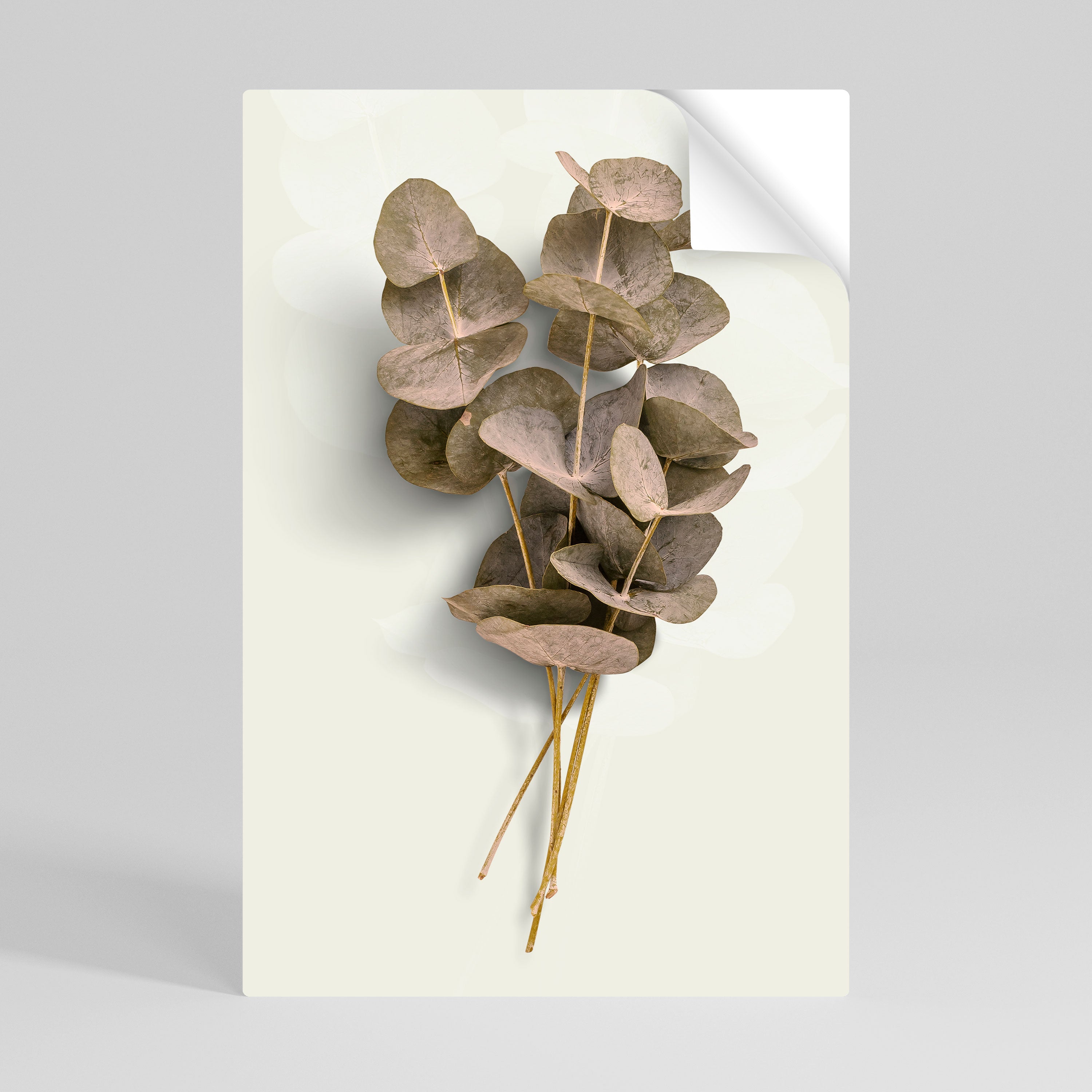 TIMELESS GREENERY Peel and Stick Vertical Poster