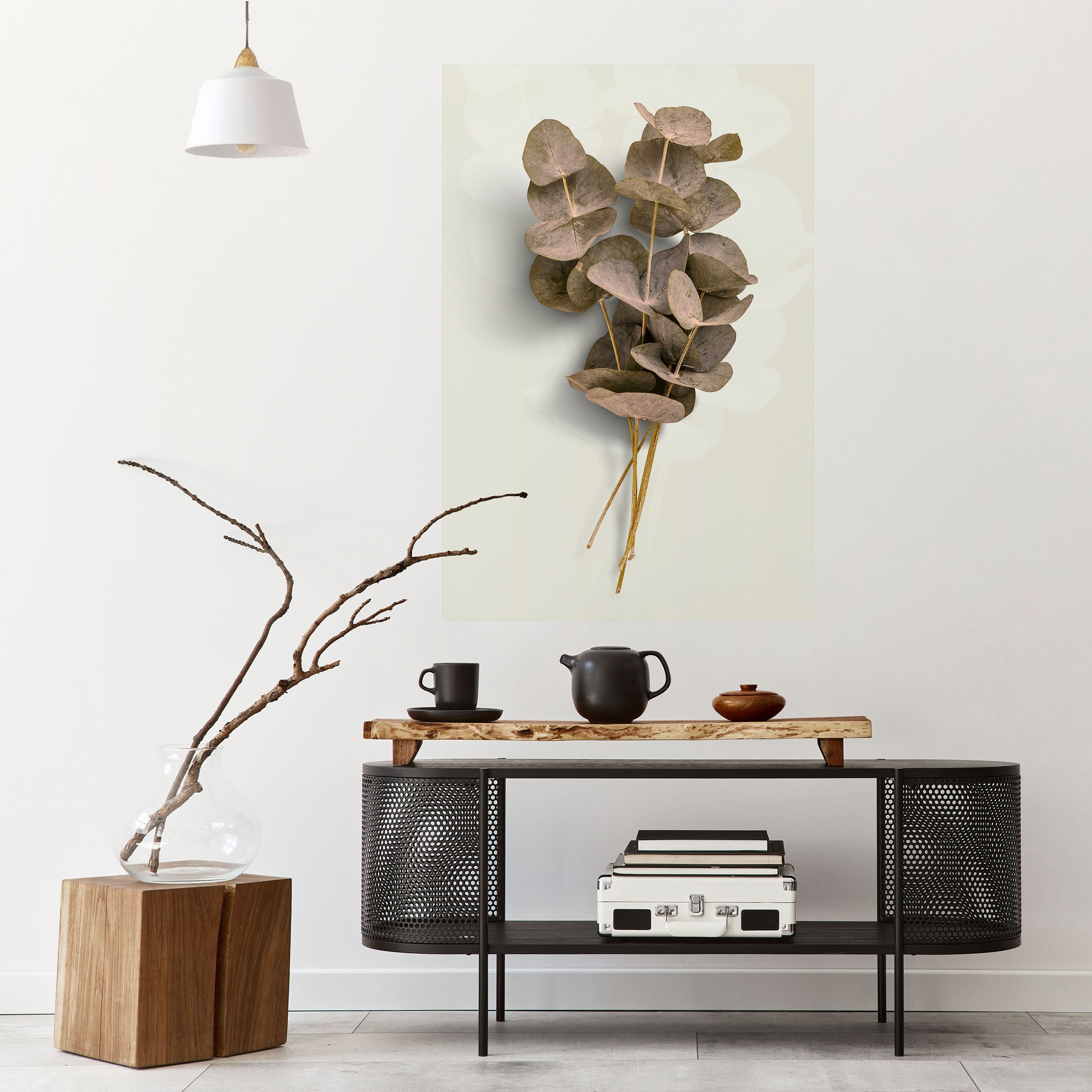 TIMELESS GREENERY Peel and Stick Vertical Poster