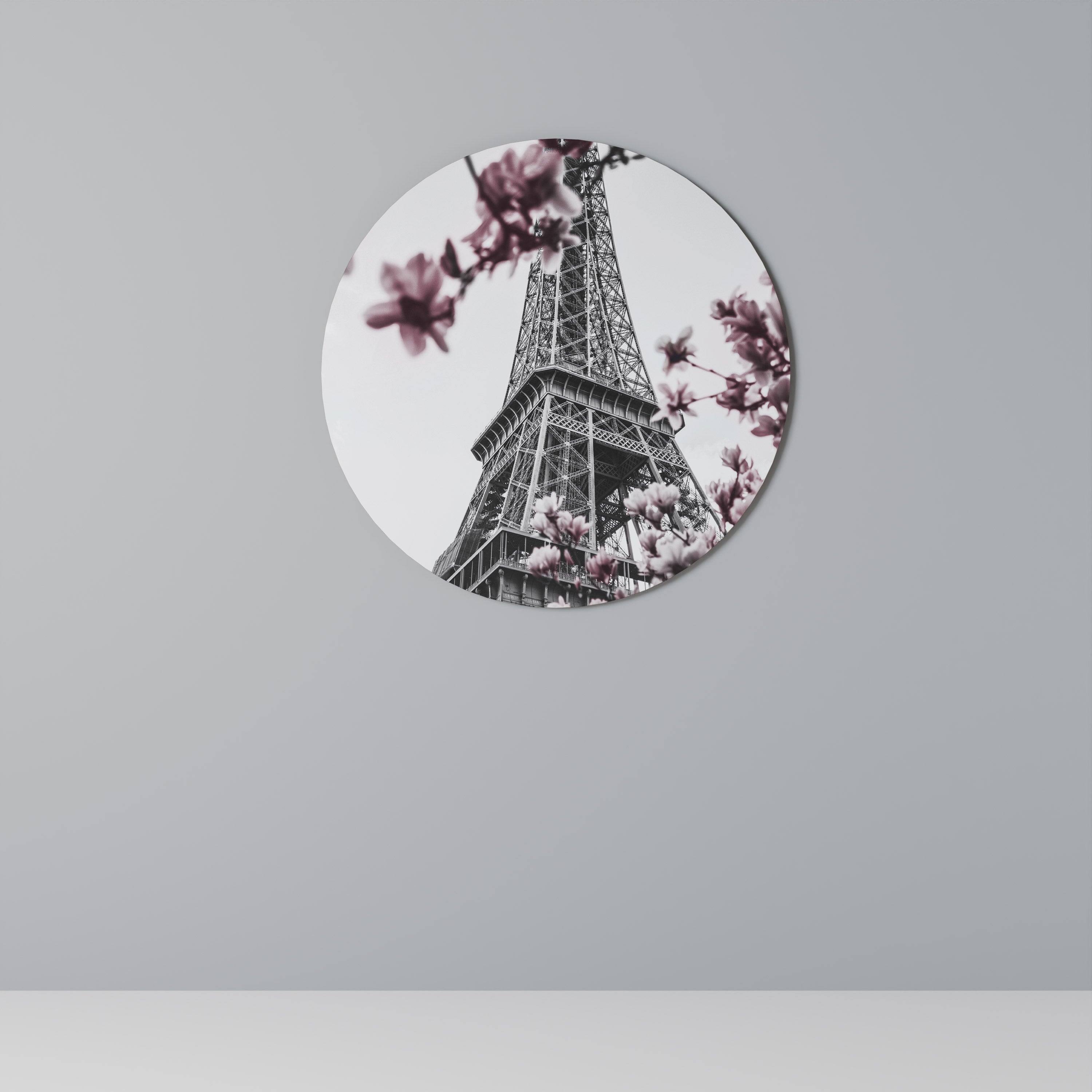 Στρογγυλή Τέχνη Τοίχου EIFFEL IN BLOOM